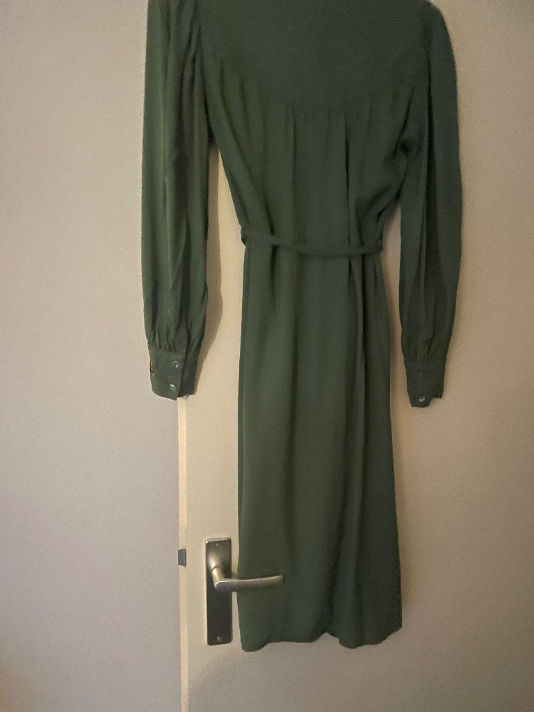 Jurk maat 36 van het merk POM Amsterdam, Kleding | Dames, Jurken, Ophalen of Verzenden, Knielengte, Maat 36 (S), Gedragen