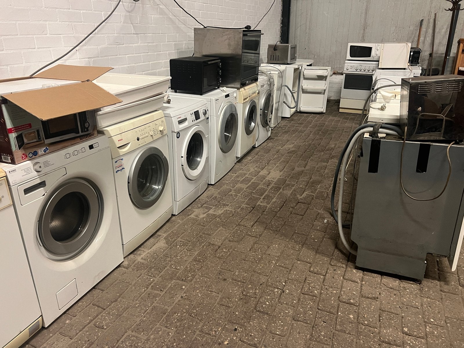 Grote partij witgoed: wasmachines, drogers, koelkasten, Gebruikt, Ophalen of Verzenden, Nvt, Nvt