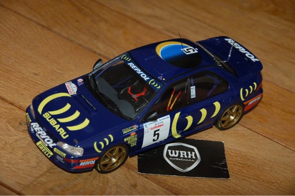 SUBARU IMPREZA RALLY #5 IXO no box 1:18 WRH, Hobby en Vrije tijd, Modelauto's | 1:18, Verzenden, Zo goed als nieuw, Auto, Sun Star