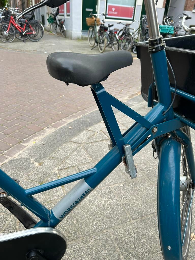 Kinderzitje voor Workcycles fiets, Ophalen, 0 t/m 18 kg, Voorzitje, Gebruikt