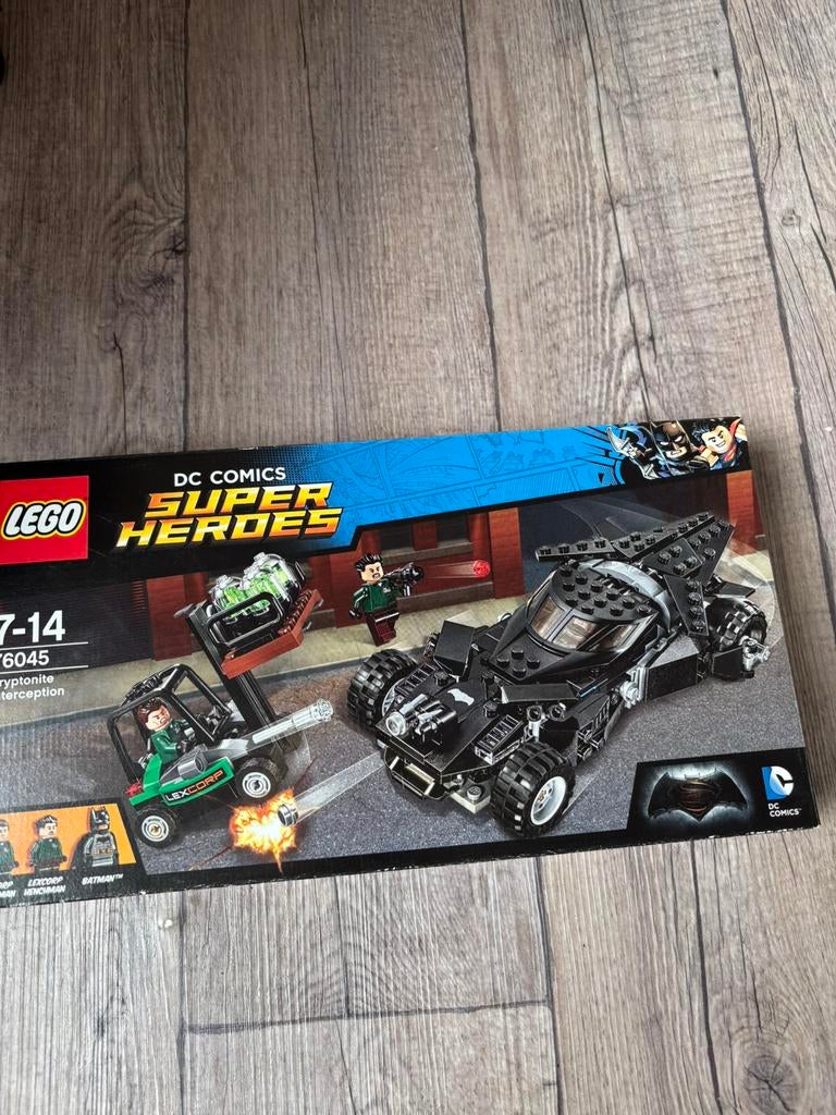 LEGO Batman Kryptonite onderschepping 76045, Ophalen, Overige thema's, Lego, Zo goed als nieuw