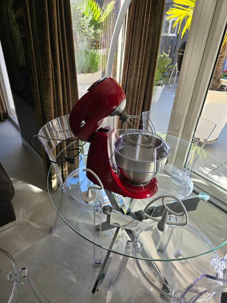 Kenwood Patissier Keukenmachine Rood - Compleet, Witgoed en Apparatuur, Keukenmixers, Ophalen