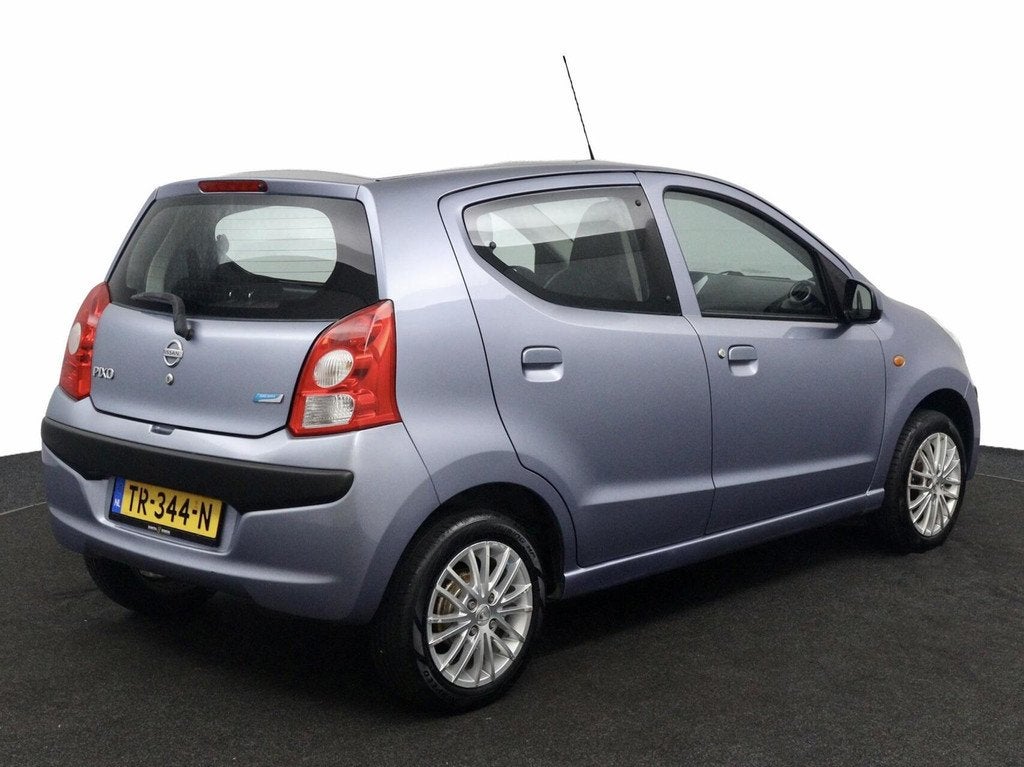 Nissan Pixo 1.0 Connect Edition blauw, Auto's, Nissan, Voorwielaandrijving, Euro 5, Gebruikt, 200 kg