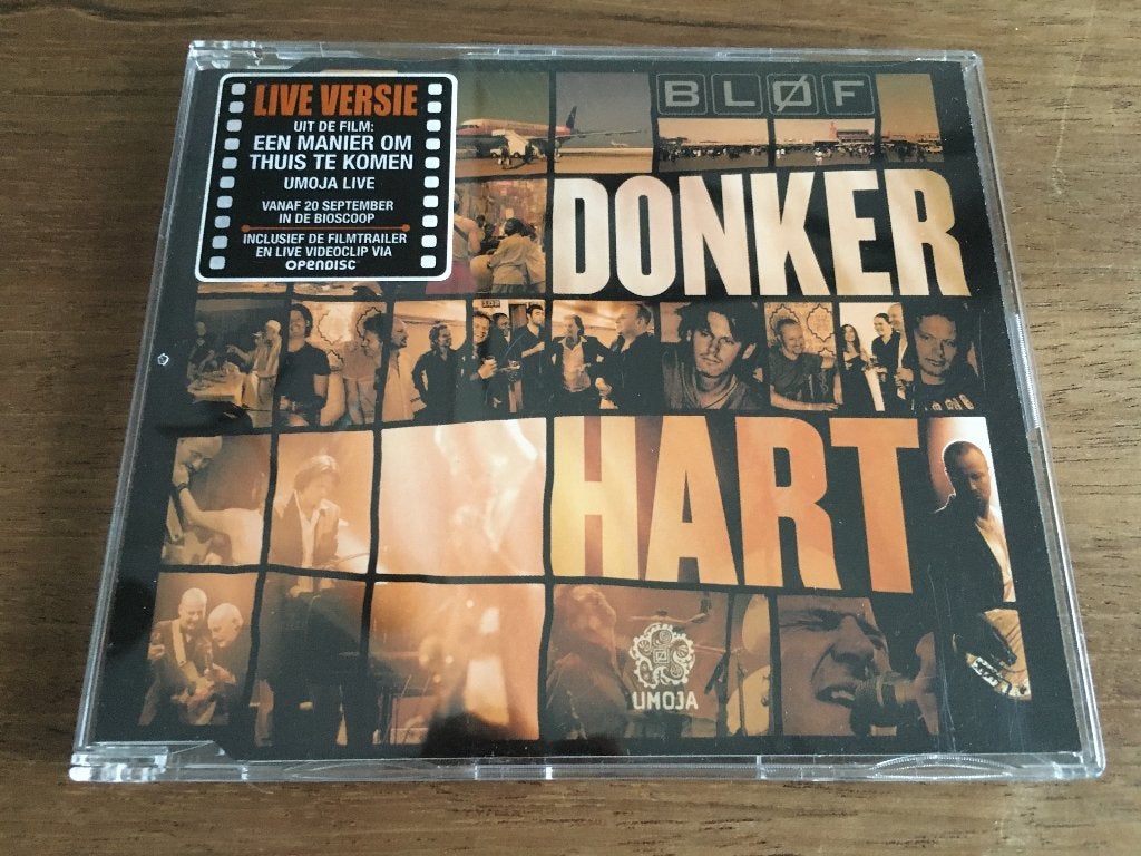 Cd Single Bløf Blof Donker Hart 5 Tracks NIEUW, Ophalen of Verzenden, Nieuw in verpakking, Nederlandstalig, Met bonustracks