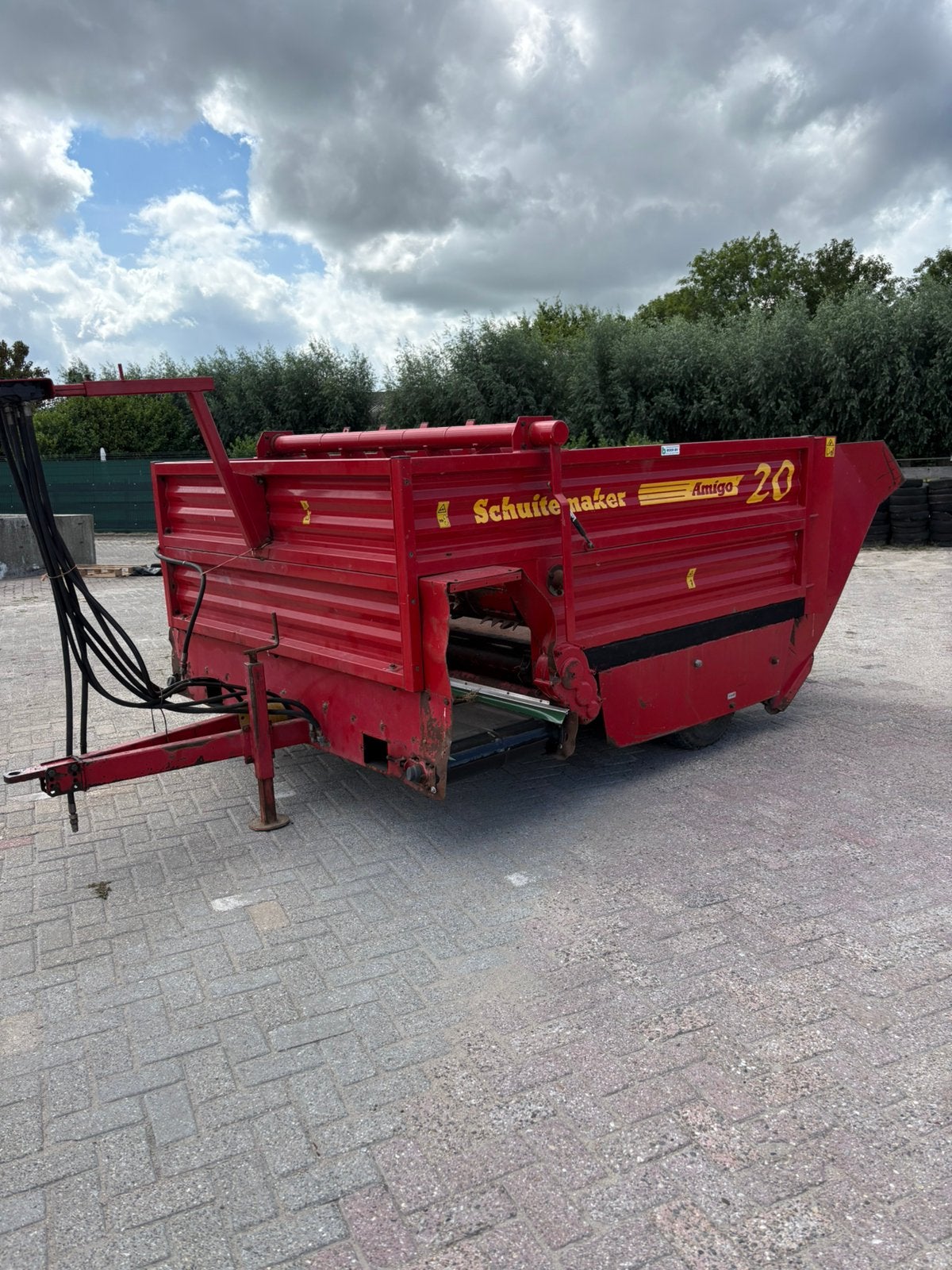Te koop: voer/blokkenwagen., Ophalen, Veehouderij, Voertechniek