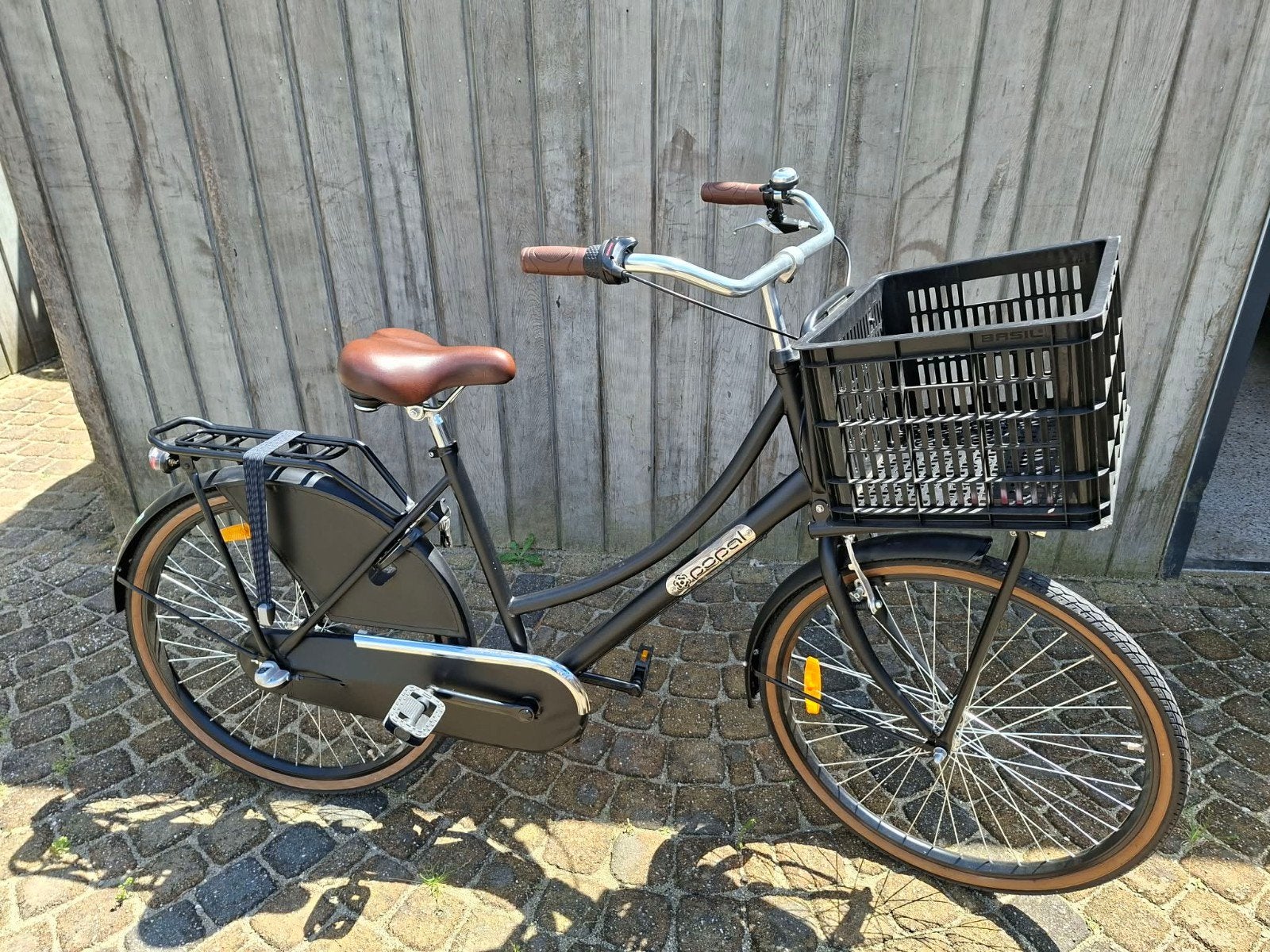 popal meisjes fiets zwart 26inch (nieuwstaat, Ophalen, Zo goed als nieuw, 26 inch of meer, Versnellingen
