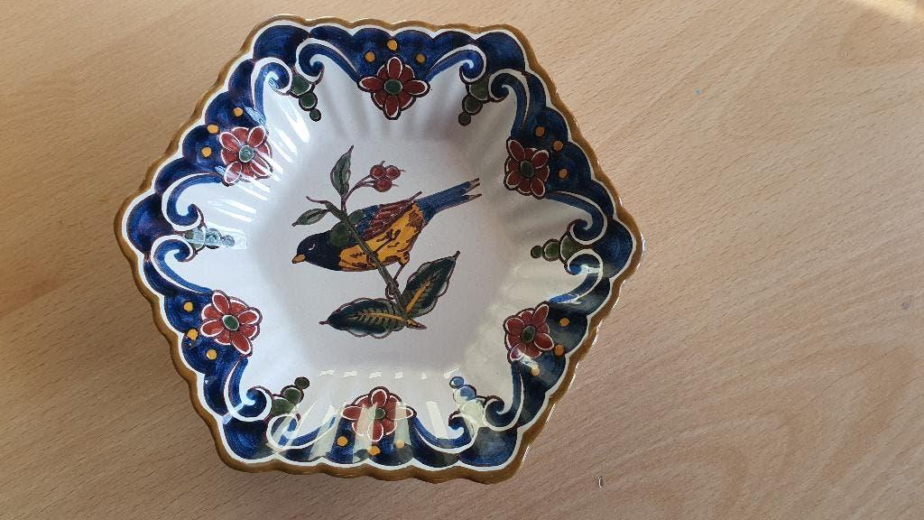 Vintage Makkum Bordje, Ophalen of Verzenden