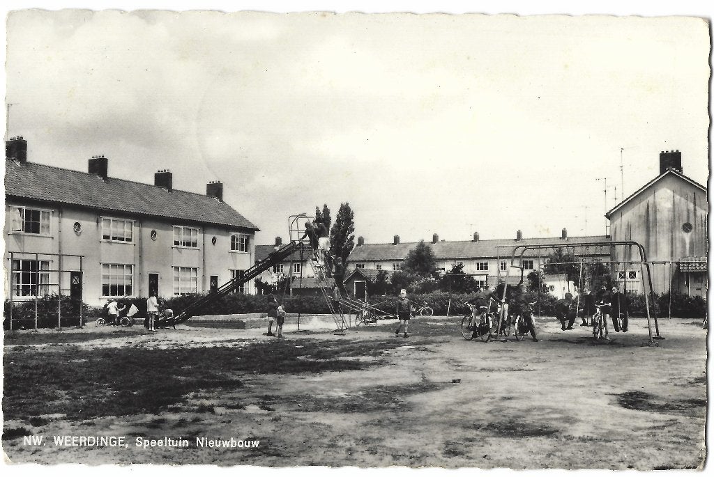 Nieuw-Weerdinge, Speeltuin Nieuwbouw, Verzenden, 1960 tot 1980, Gelopen, Drenthe