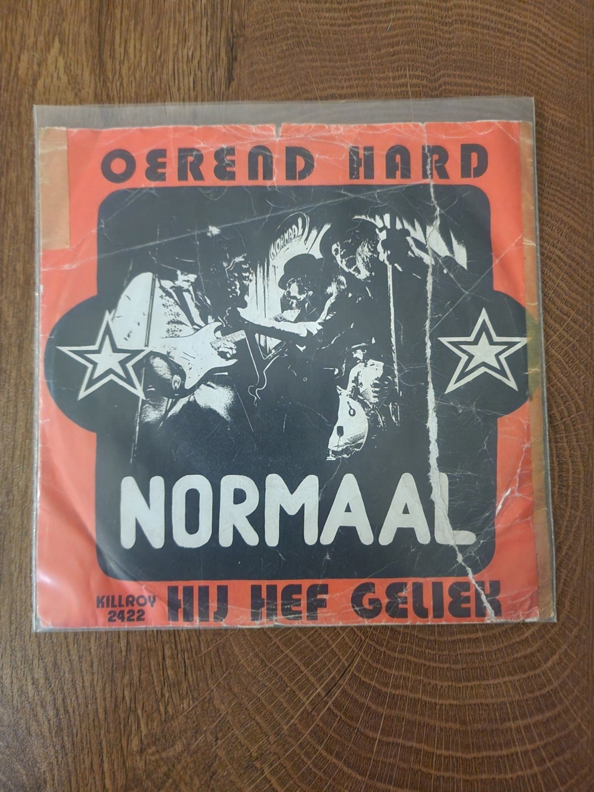 Normaal - Oerend Hard / Hij Hef Geliek (Single), Cd's en Dvd's, Vinyl Singles, Gebruikt, 7 inch, Single, Ophalen of Verzenden