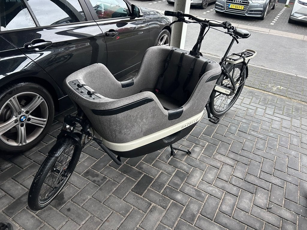 Zeer nette Gazelle Makki Load Bakfiets | 500Wh, Fietsen en Brommers, Ophalen, Gebruikt, 3 kinderen, Elektrisch
