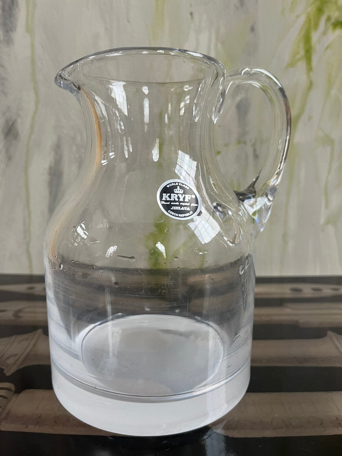 Mooie zware waterkan van Kryf jihlava, Ophalen of Verzenden