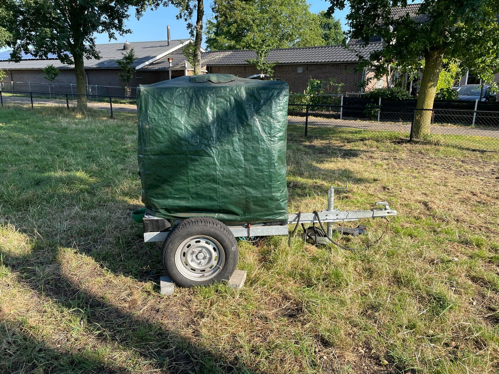 Mobiele waterdrinkbak ,weidedrinkbak voor paarden, Dieren en Toebehoren, Ophalen