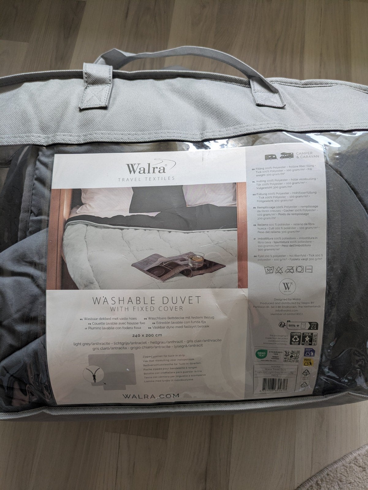 Walra travel dekbed lits jumeaux , zgan, Ophalen of Verzenden, Zo goed als nieuw