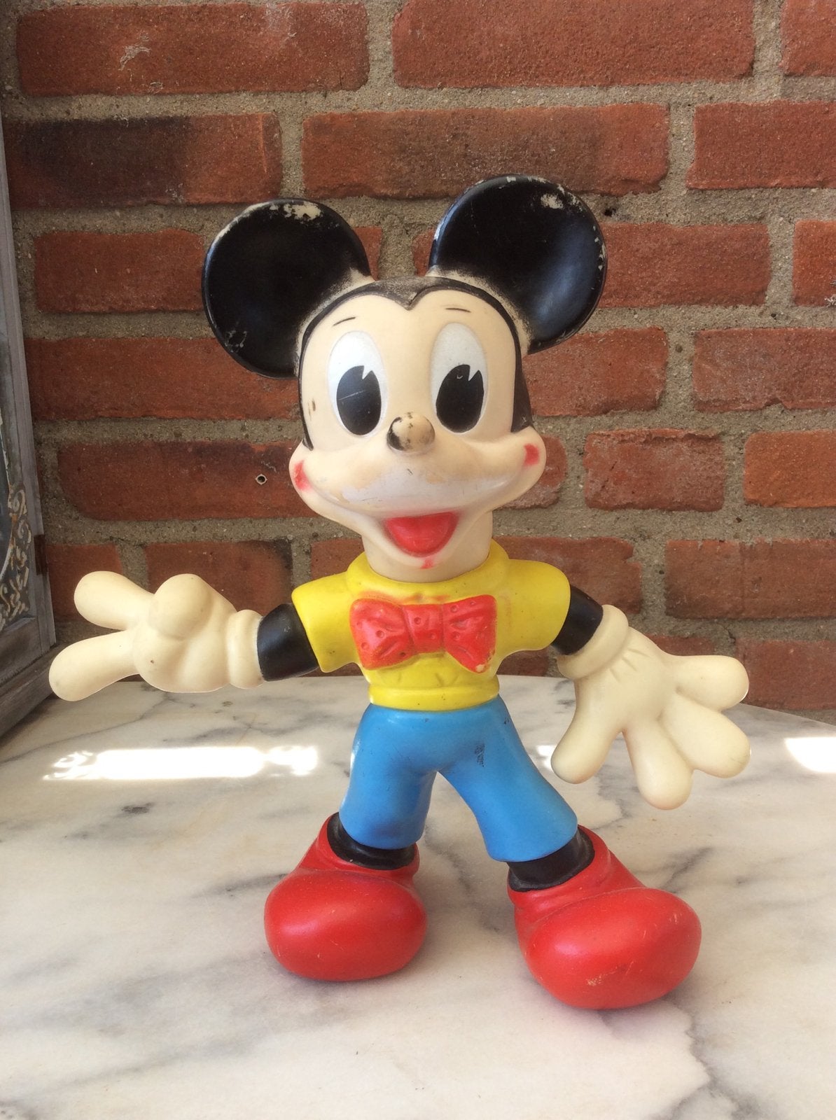 Mickey Mouse piepfiguur. Walt disney productions gemerkt., Ophalen of Verzenden