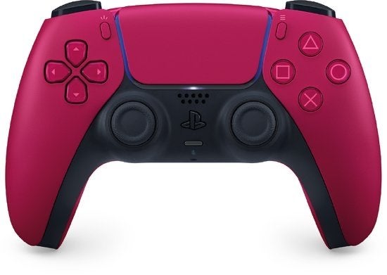 Sony PlayStation 5 DualSense Controller - Cosmic Red, PlayStation 5, Ophalen of Verzenden, Zo goed als nieuw, Controller