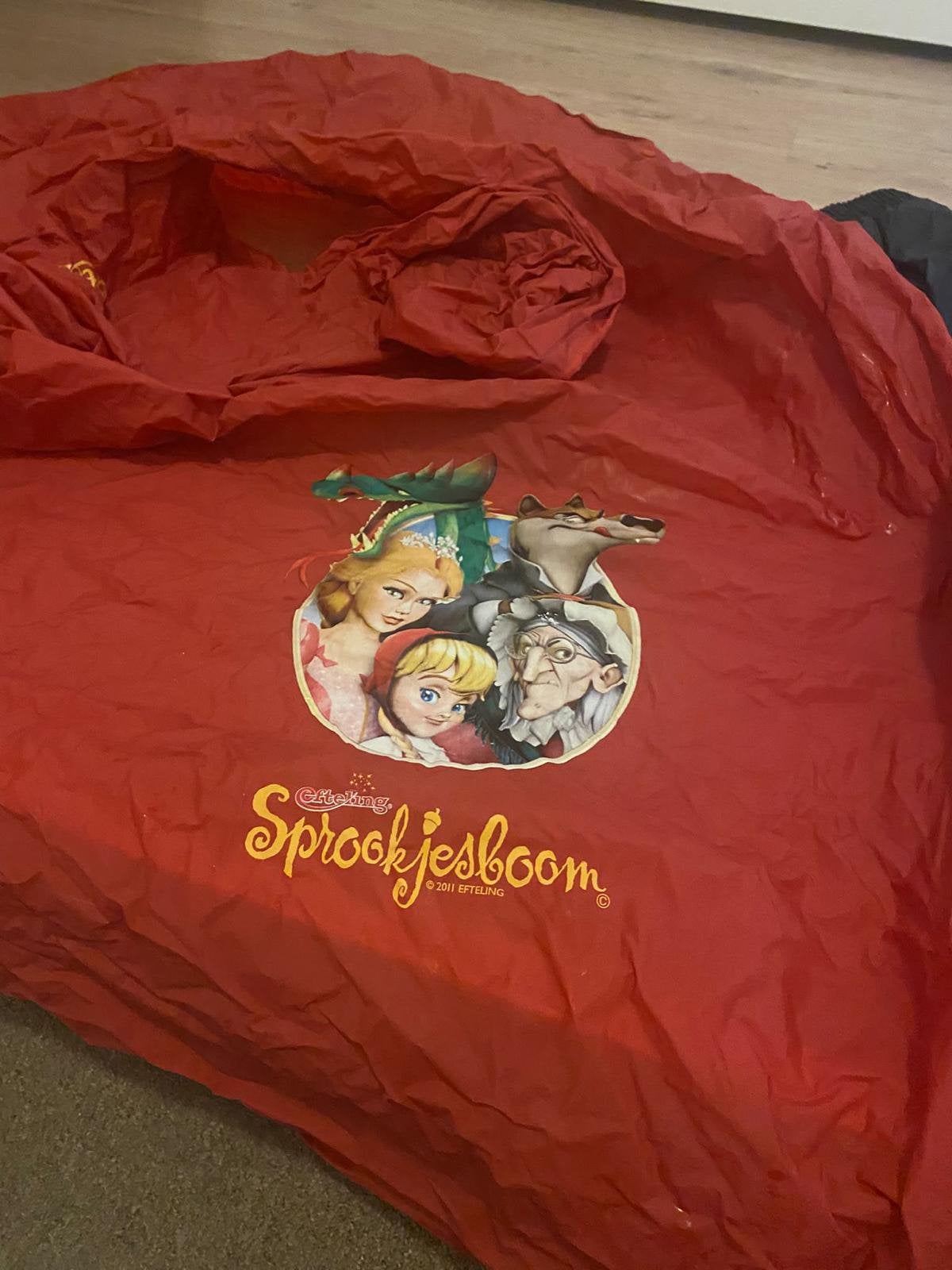 Poncho efteling, Ophalen of Verzenden, Zo goed als nieuw, Regenjas