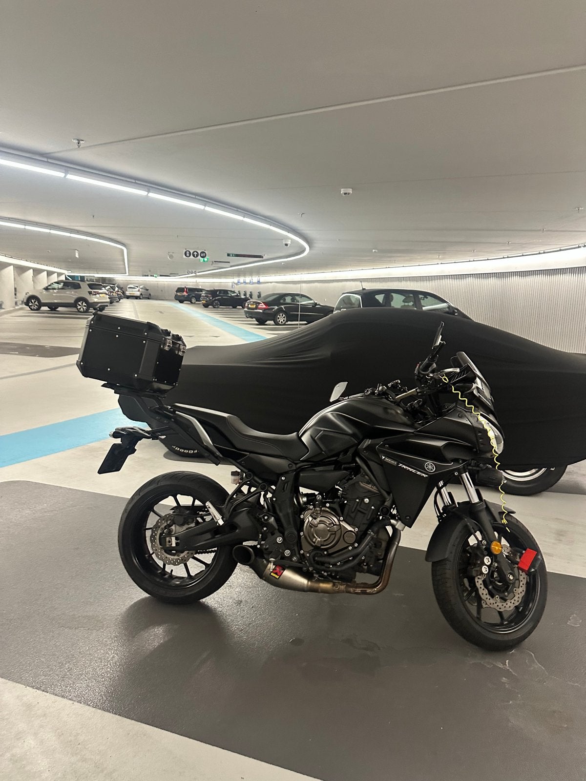 Yamaha Tracer MT-07 - Sportieve Toermotor met Akrapovic, 700 cc, 2 cilinders, Sportuitlaat, Gebruikt