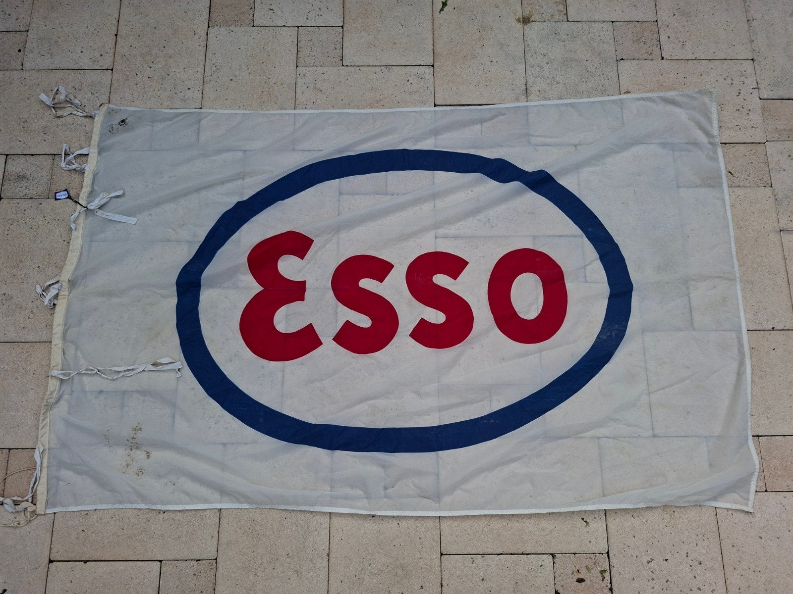 ESSO vlag, Reclamebord, Ophalen of Verzenden, A, A