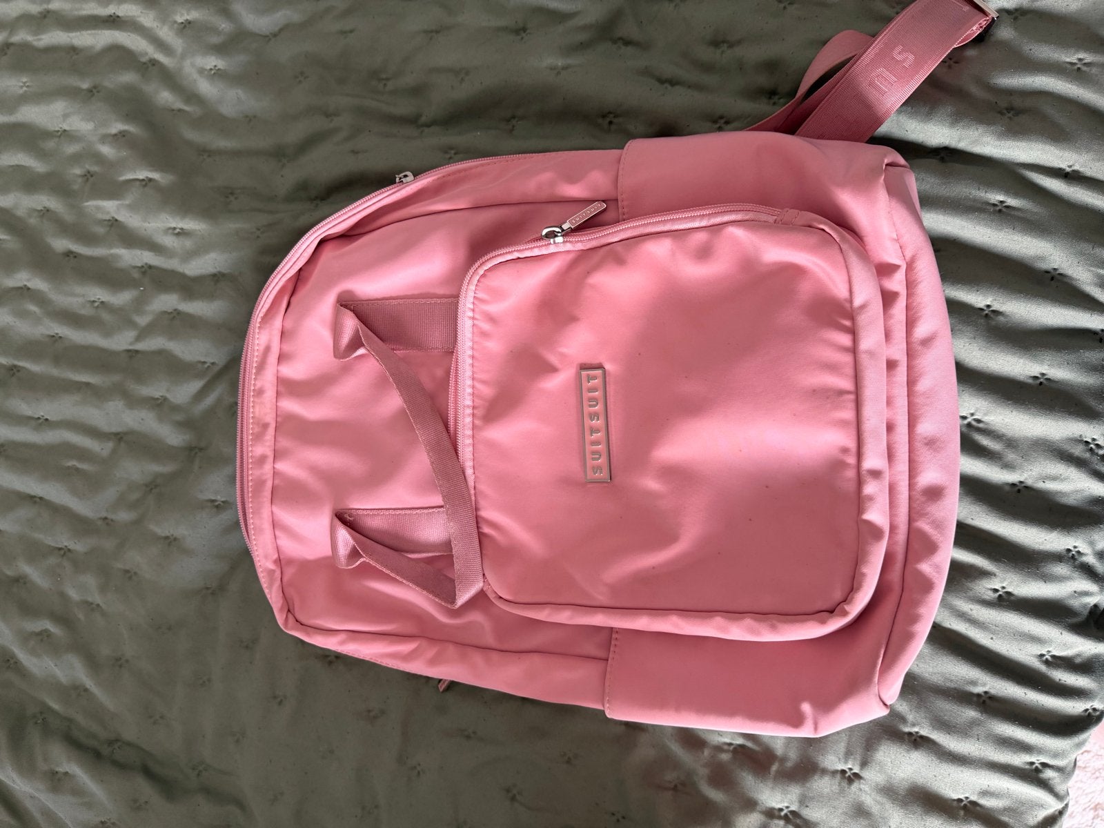 Suitsuit Rugtas en Schoudertas - Roze, Overige merken, Gebruikt, 25 tot 40 cm, Ophalen of Verzenden