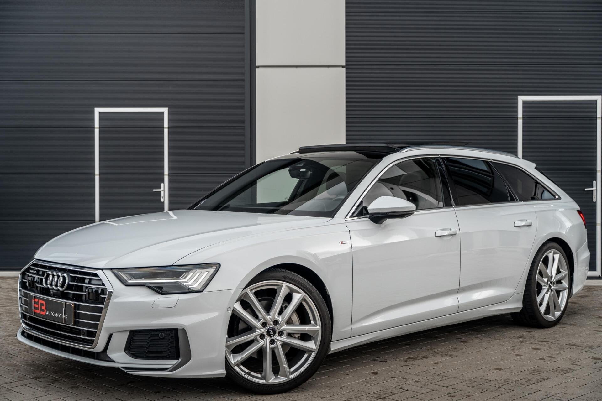 Audi A6 Avant 45 TFSI quattro S Line Memory|360Cam|Pano|VOL!, Automaat, Euro 6, 4 cilinders, Leder en Stof