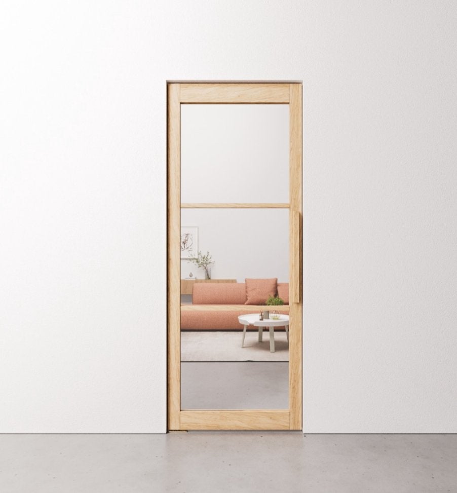 **EIKEN TAATSDEUR** in standaardmaten op voorraad!, Doe-het-zelf en Verbouw, Deuren en Horren, 215 cm of meer, Binnendeur, Nieuw