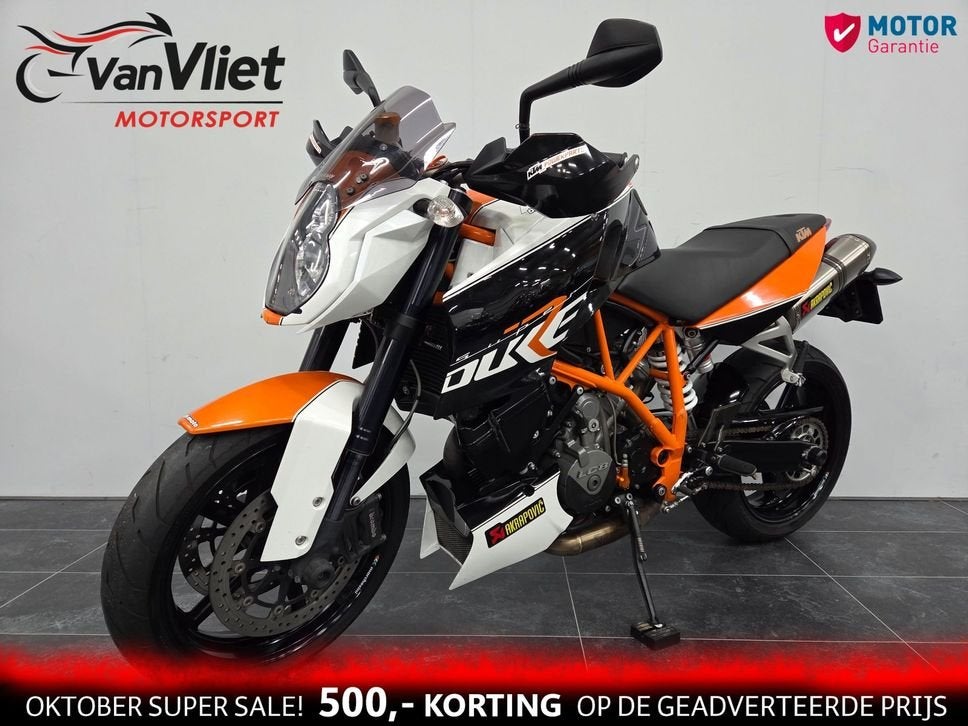 Zeer Mooie Ktm Superduke 990 R bj 2010 Full Akrapovic.!, Motoren, 2 cilinders, KTM, Motorrijbewijs A, Bedrijf