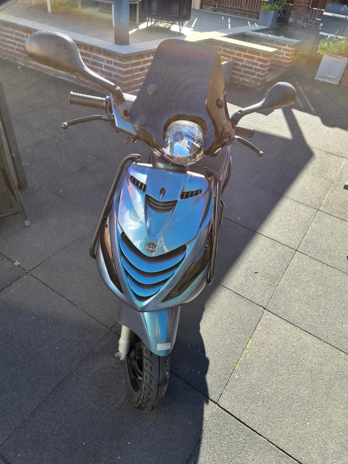 Puch Zip Cameleon customised, Ophalen, Maximaal 45 km/u, Zip, Zo goed als nieuw