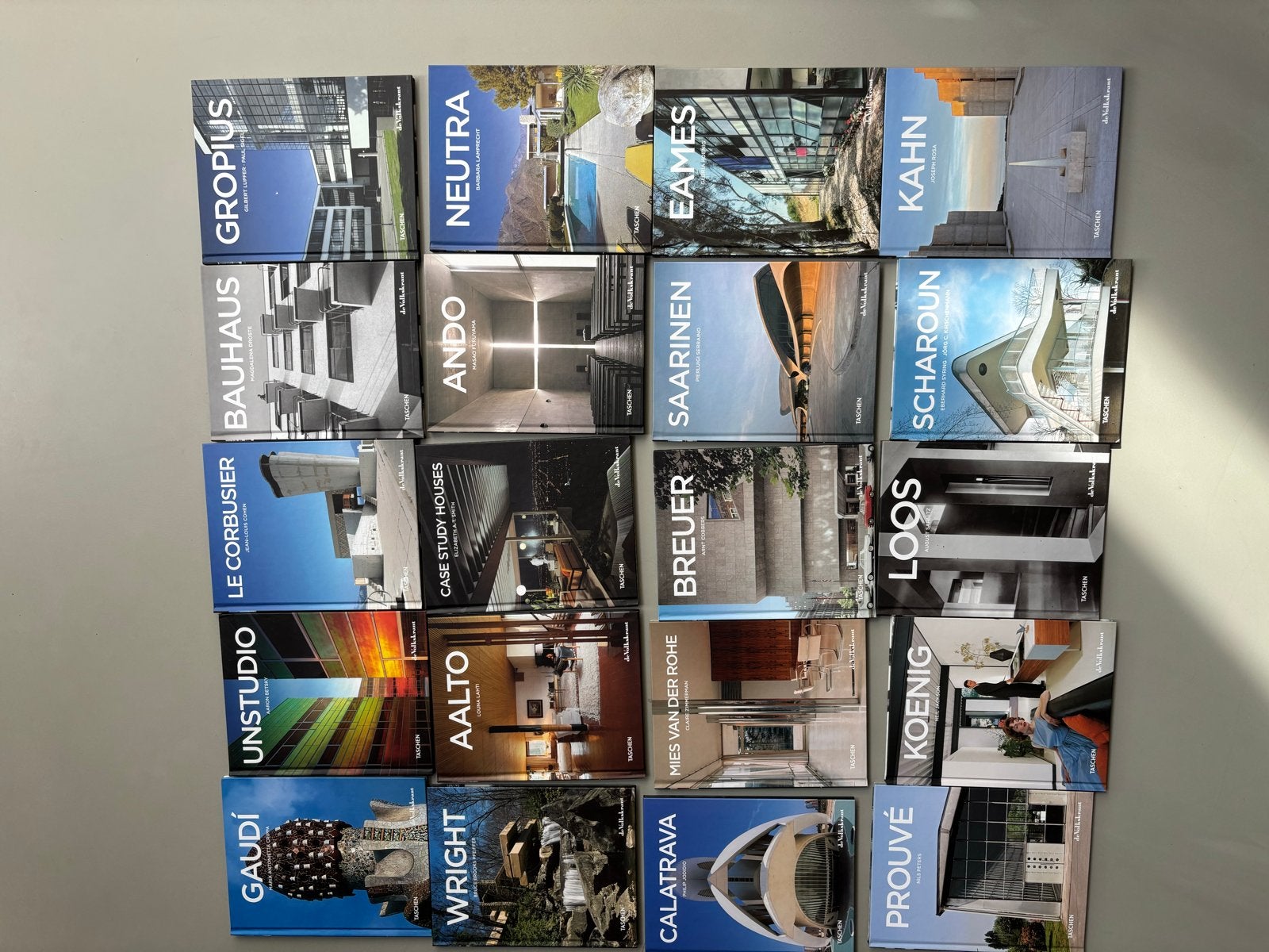 Architectuur boeken volkskrant taschen - 20 delen, Ophalen of Verzenden, Zo goed als nieuw, Architecten