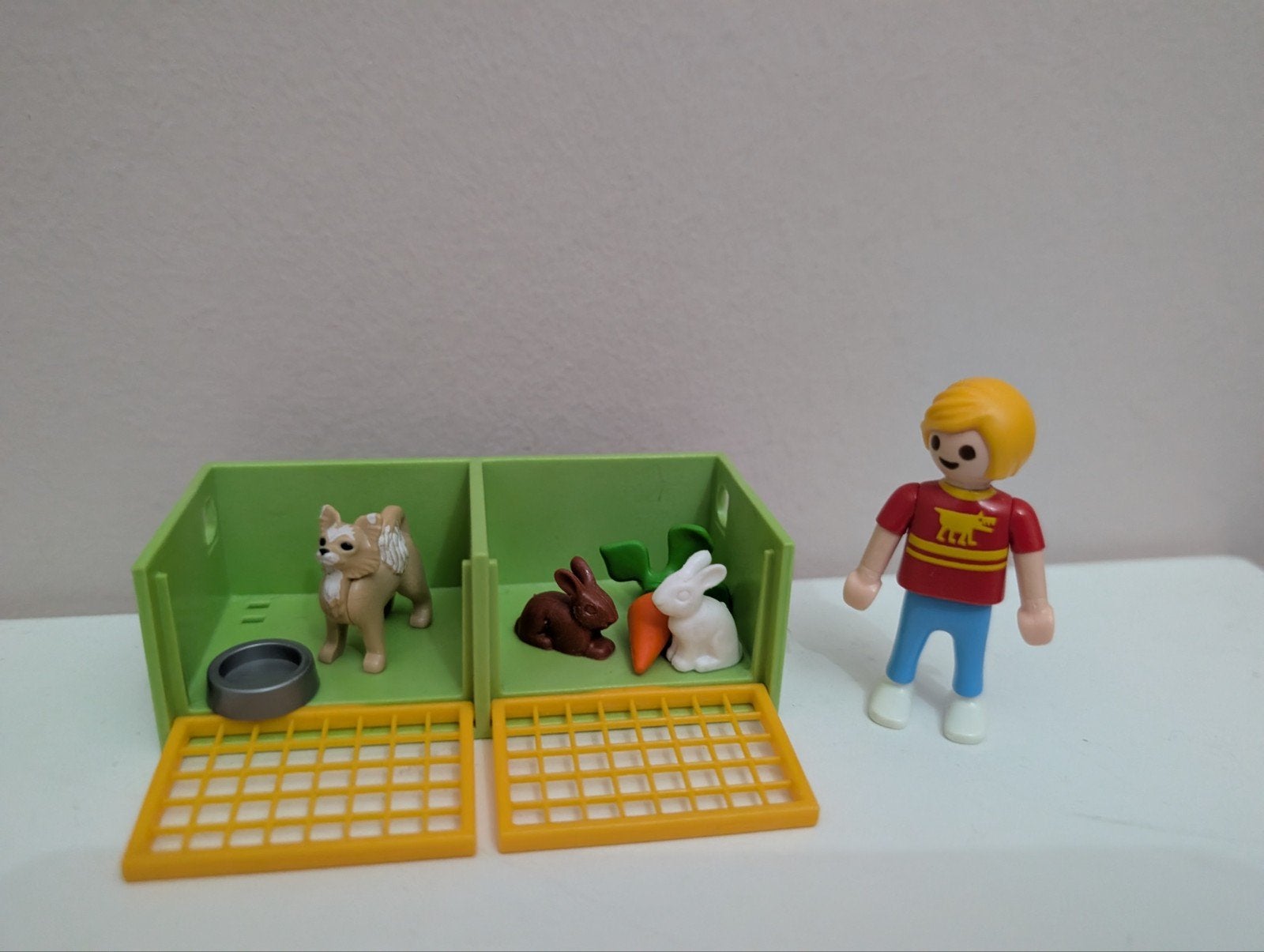 Playmobil dierenarts verblijf voor dieren, Ophalen of Verzenden, Zo goed als nieuw, Complete set, Overige typen