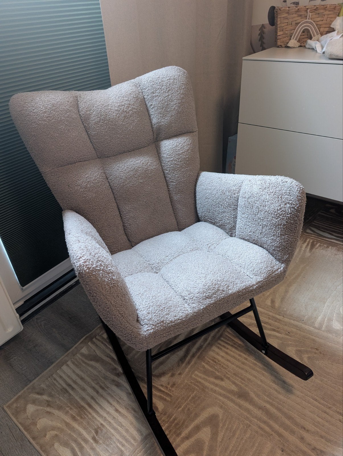 Schommelstoel, Huis en Inrichting, Stoelen, Ophalen of Verzenden, Zo goed als nieuw, Overige kleuren, Eén