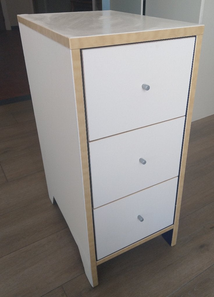 kastje nachtkastje, Ophalen of Verzenden, Zo goed als nieuw, Minder dan 45 cm, 55 tot 70 cm