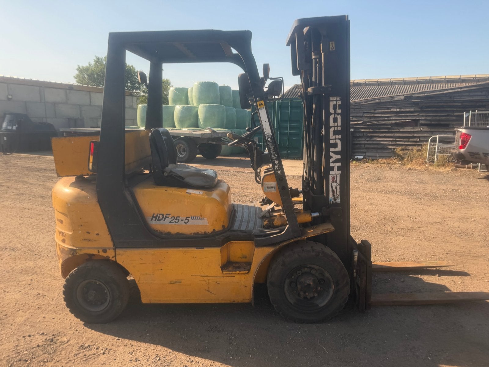 Hyundai HDF25-5 Diesel Heftruck - 2200 kg hefvermogen, 2000 tot 3000 kg, Ophalen of Verzenden, Diesel, Heftruck