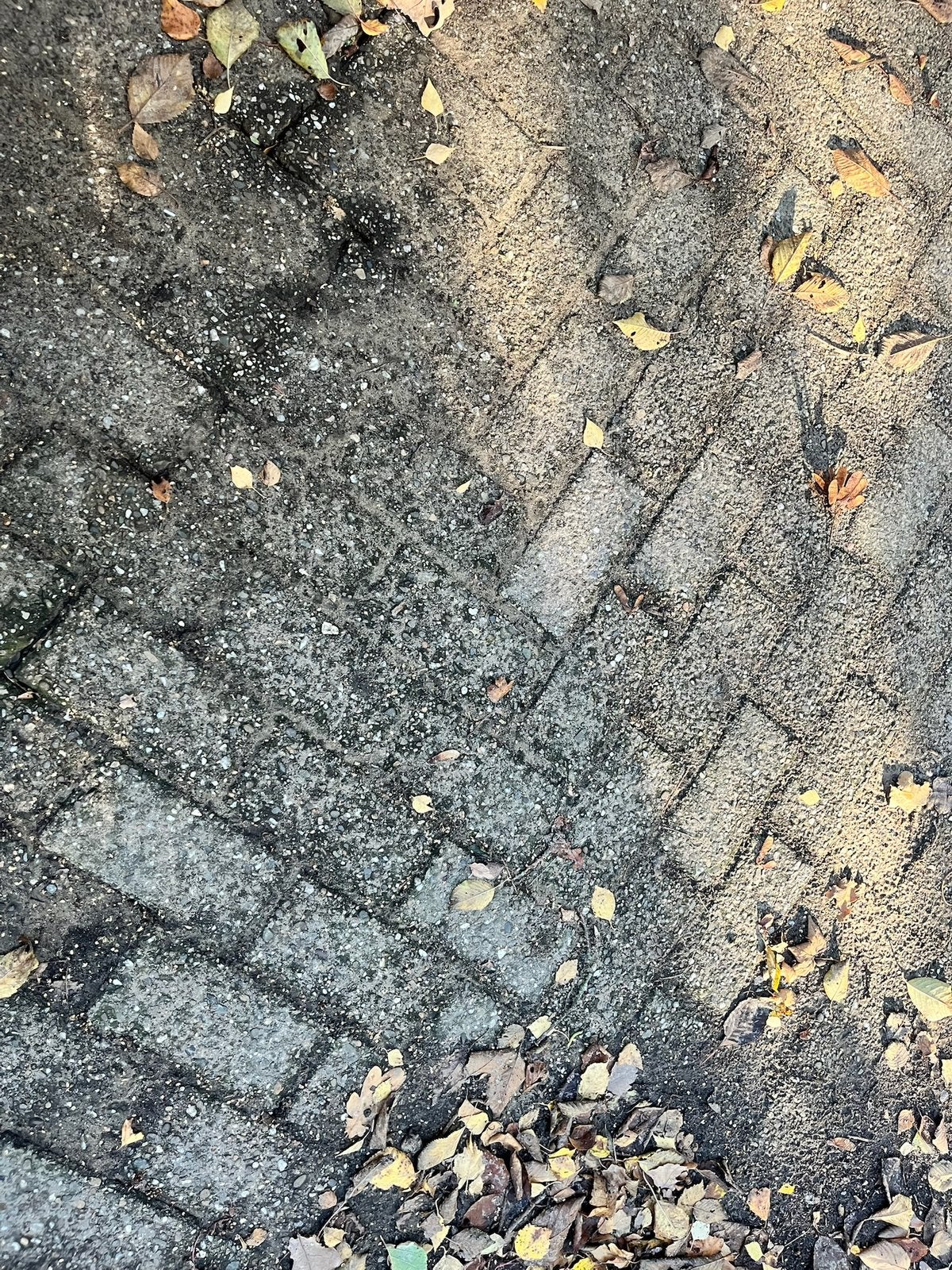 Gratis beton klinkers ongeveer 10m2, Tuin en Terras, Ophalen, Gebruikt, Beton, Klinkers