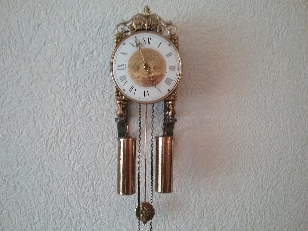 Wandklok, Ophalen, Wandklok