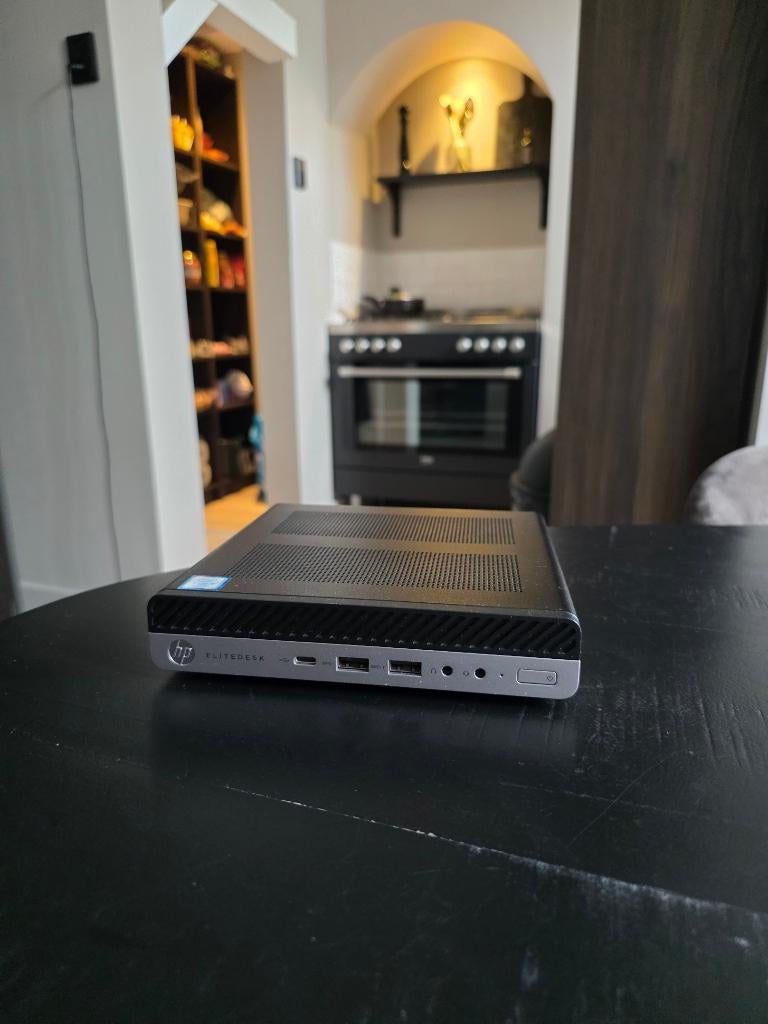 hp 800 G3 mini 65w/i5 7500/8gb/256gb SSD/HDMI/windows 11, Computers en Software, Desktop Pc's, Ophalen, 256 GB, Hp mini 800 g3 65w