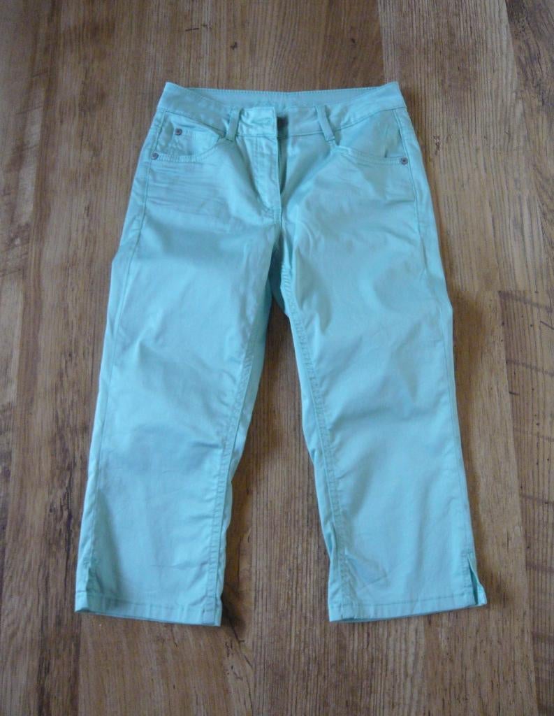Kenny S. Pippa Capri 3/4 broek groen mt 36 (nieuw €70), Nieuw, Ophalen of Verzenden, Driekwart, Kenny S Pippa