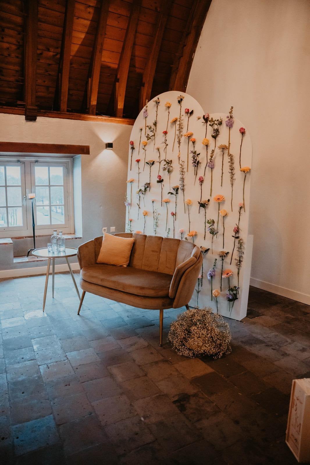 Wedding backdrop board - bruiloft decoractie staanders, Ophalen, Gebruikt, Versiering, Geboorte of Huwelijk