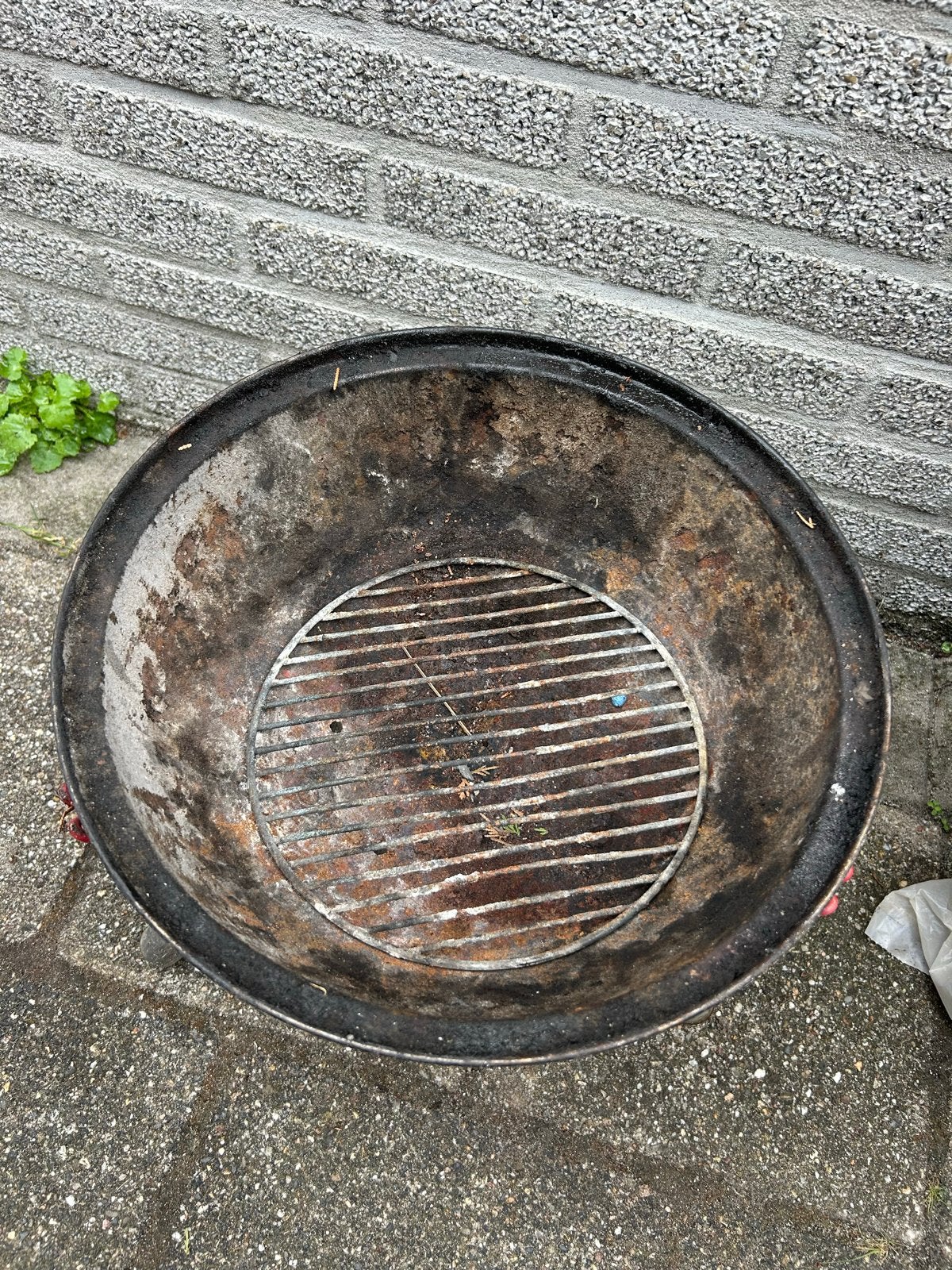 Gebruikte BBQ - Compacte houtskoolbarbecue, Tuin en Terras, Ophalen of Verzenden, Gebruikt