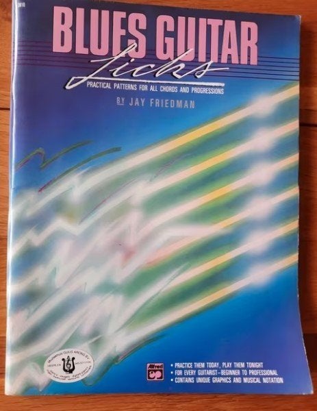 gitaar-Blues Guitar Licks -Practical Patterns for all Chords, Les of Cursus, Ophalen of Verzenden, Blues, Gitaar