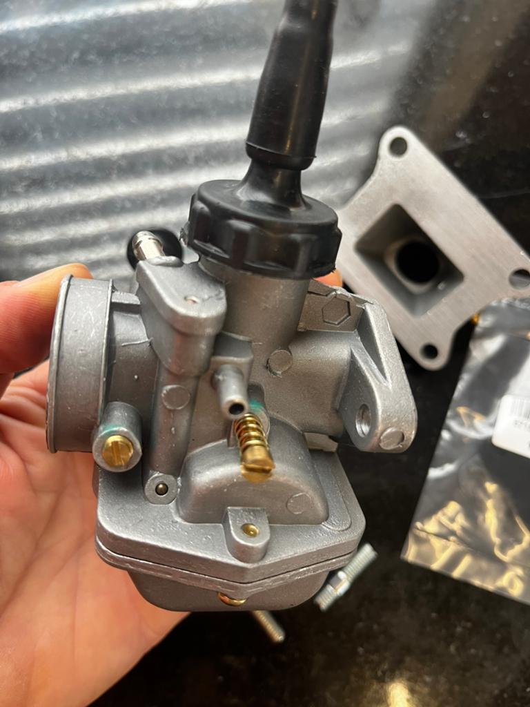 18mm carburateur incl spruitstuk voor Honda MT MB MTX hm183, Ophalen of Verzenden, Nieuw, Carburateur
