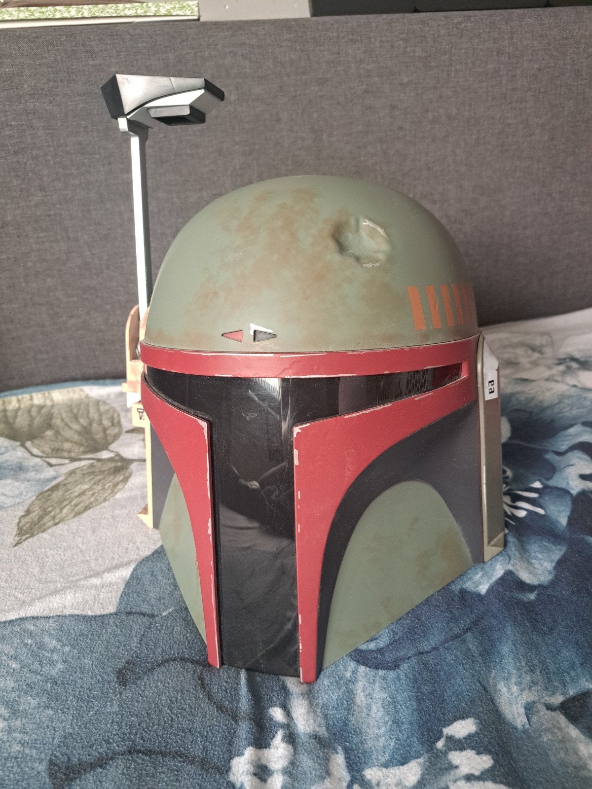 Boba Fett Helm - Star Wars Cosplay/Display, Ophalen of Verzenden, Zo goed als nieuw, Toneelattributen of Onderdelen