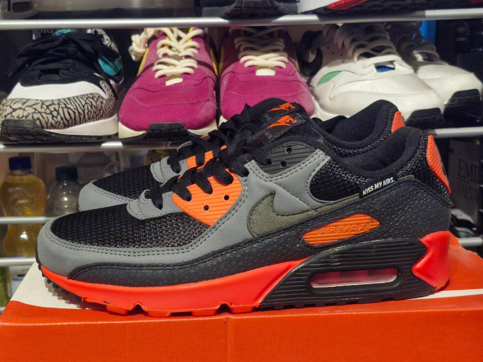 Nike Air Max 90 - Kiss My Airs Safari - us 9.5 eur 43, Overige kleuren, Nike, Nieuw, Ophalen of Verzenden