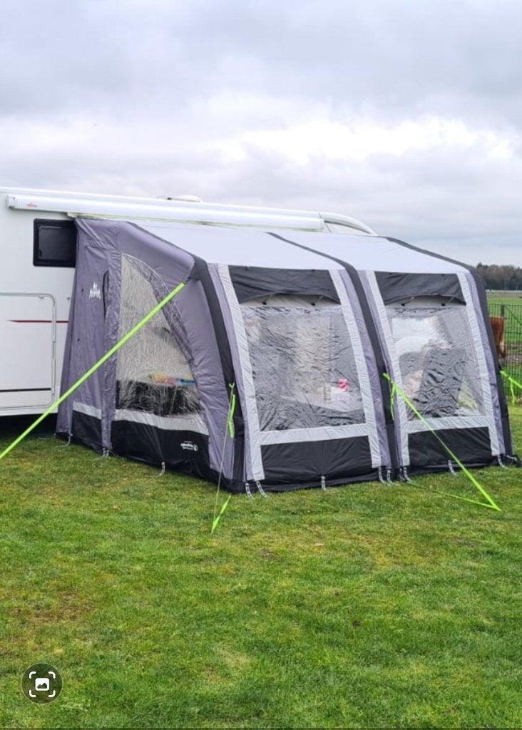 Obelink mobil 320 easy air connected camper/caravan tent, Ophalen, Zo goed als nieuw