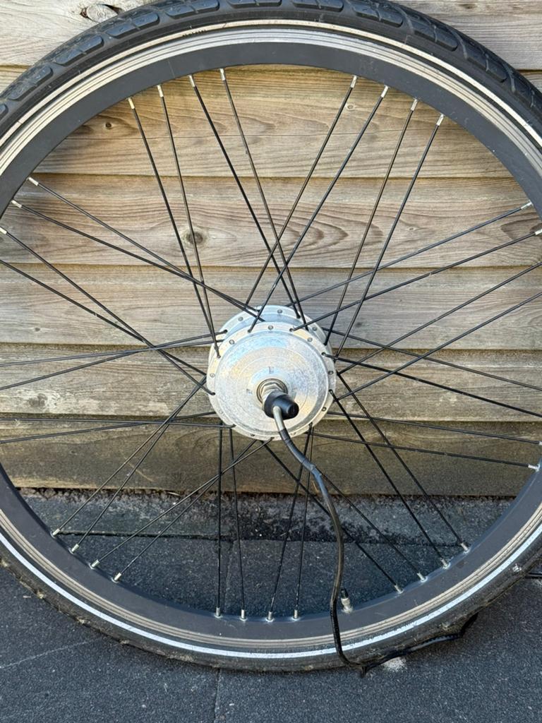 Complete Voorwielmotor ANWB fiets 28”., Ophalen, Zo goed als nieuw