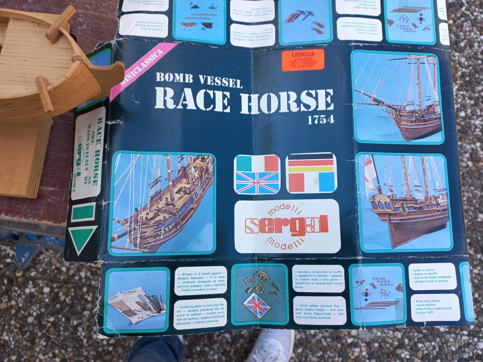 Modelboot "Race Horse", Ophalen of Verzenden, Zo goed als nieuw