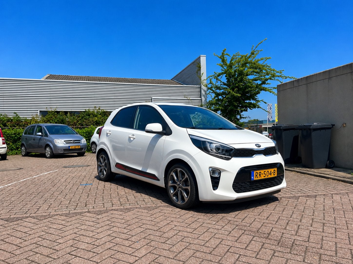 Kia Picanto Design edition. Garantie 2028/nieuwe allseasons, Voorwielaandrijving, 4 stoelen, Wit, Origineel Nederlands