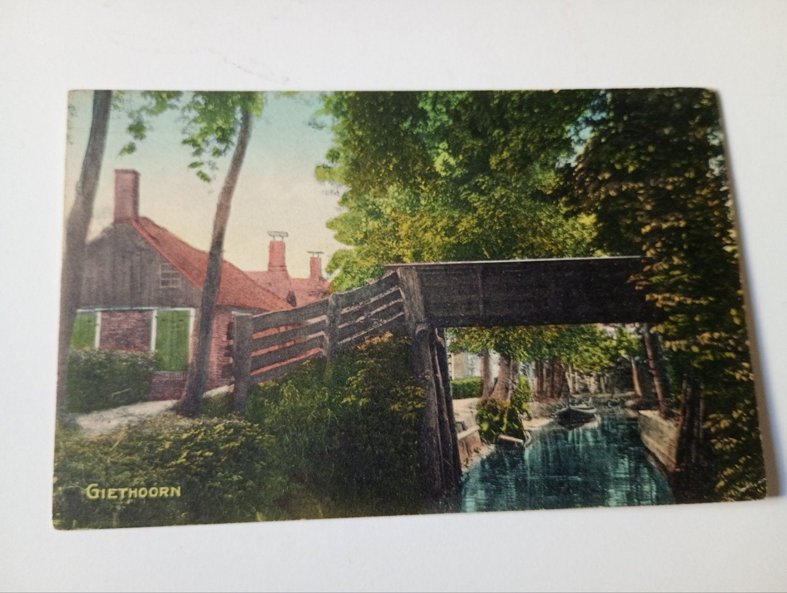 Giethoorn Dorpsgezicht, Ophalen of Verzenden, Voor 1920, Ongelopen, Overijssel