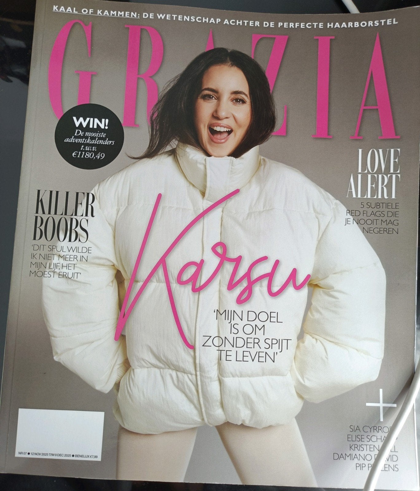 Grazia Magazine - Karsu Cover - 12 Nov 2025, Ophalen, Nieuw, Glossy