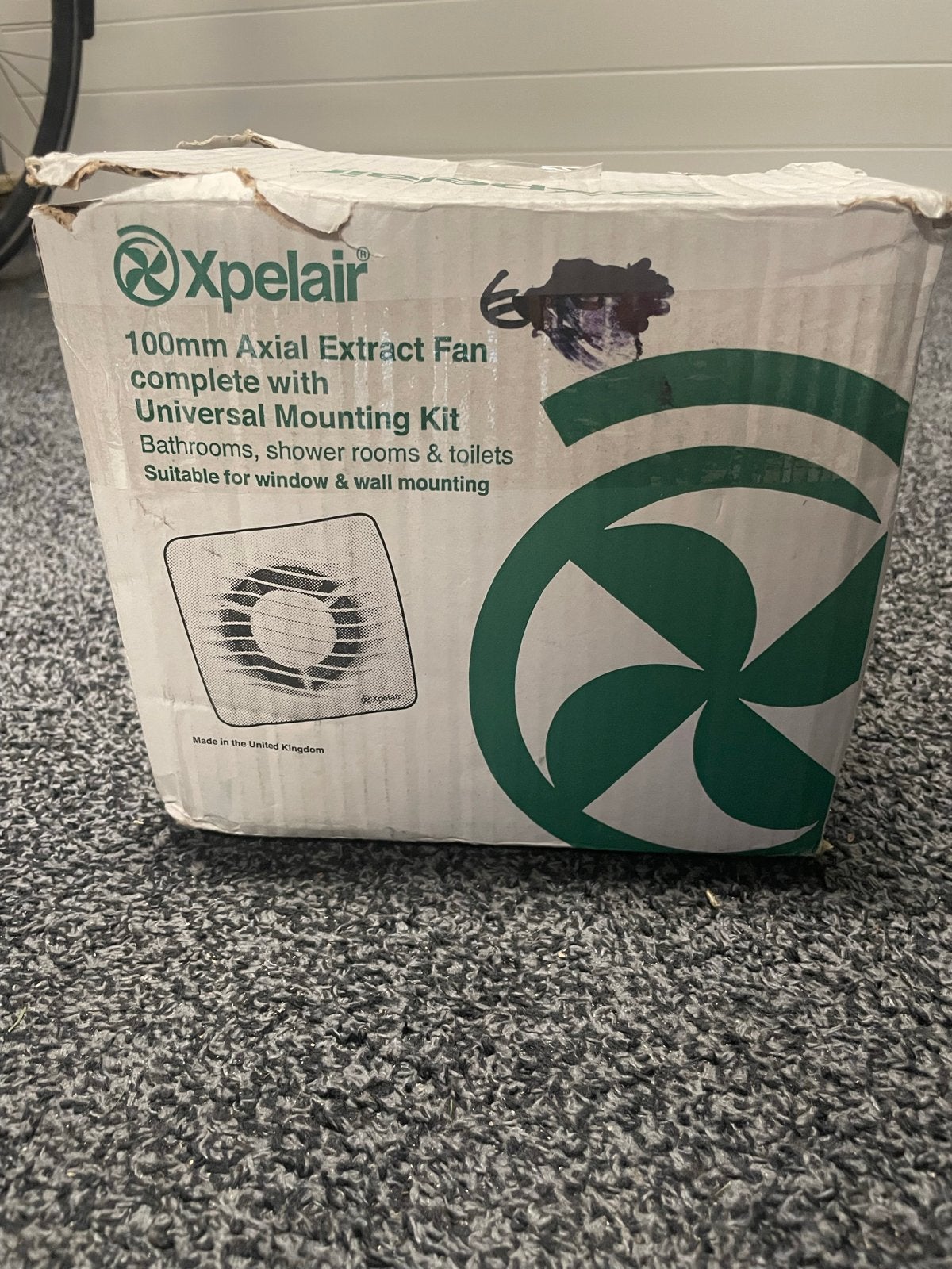 Nieuwe Xpelair LV100HTAP badkamerventilator (85m3), Ophalen of Verzenden, Nieuw, Ventilator