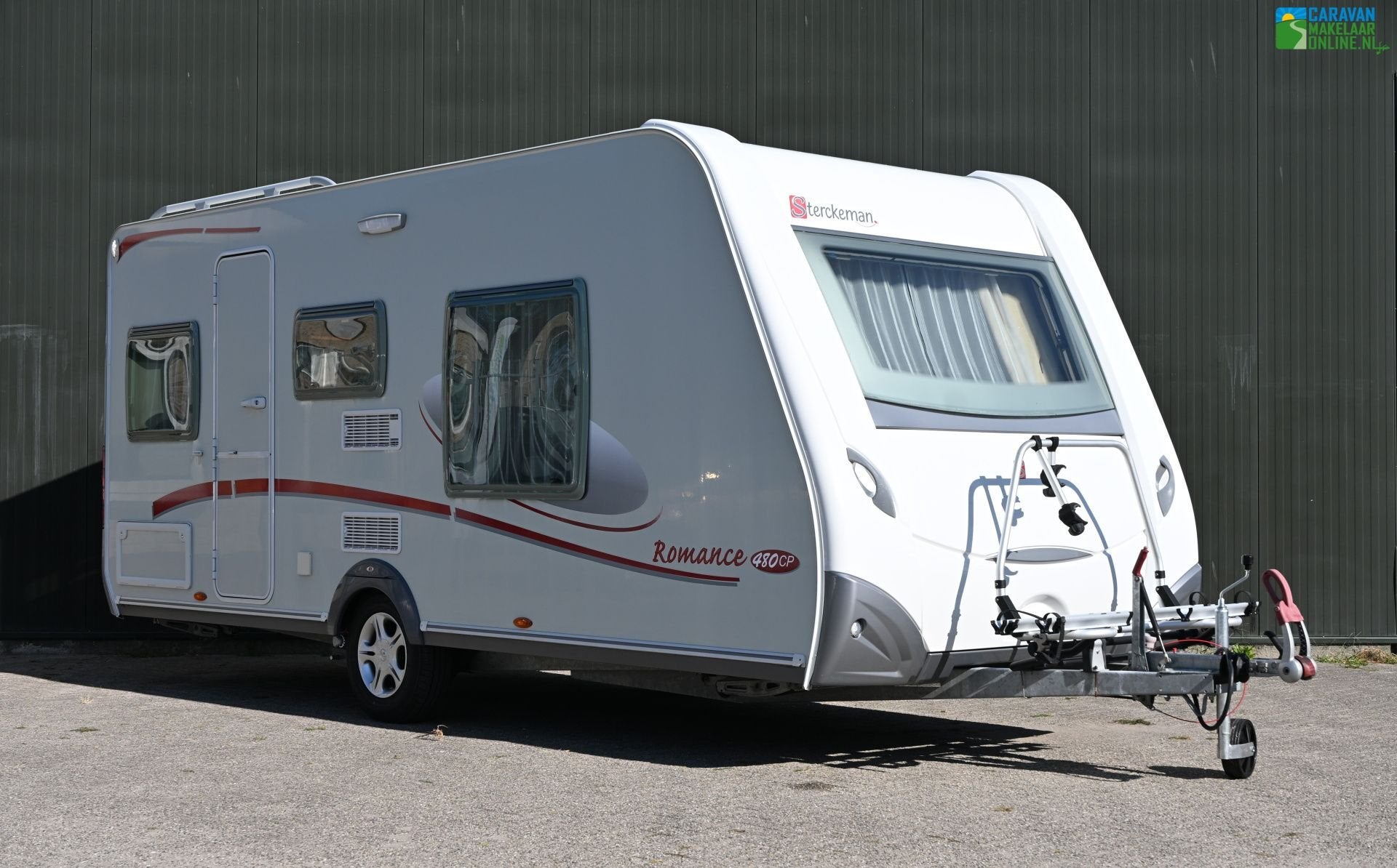 Sterckeman Romance 480 CP Queensbed|Mover|Voortent|luifel et, Overige typen, Kachel, Sterckeman, Rondzit